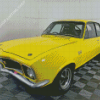 Yellow Holden Torana Car Diamond Painting