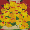 Yellow Flowers Virginia Cognet Diamond Painting