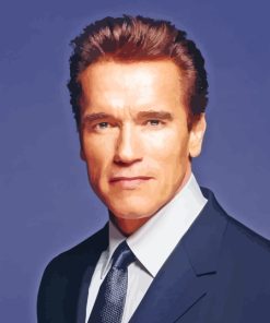 Young Actor Arnold Schwarzenegger Diamond Painting