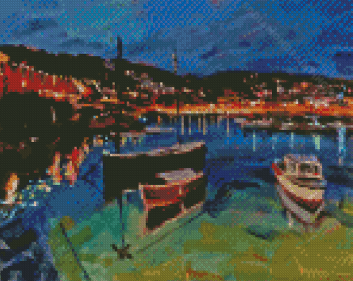 Abstract Newlyn Diamond Painting