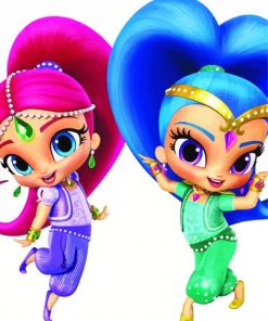 Adorable Shimmer And Shine Diamond Painting