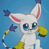 Aesthetic Gatomon Diamond Painting