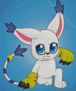 Aesthetic Gatomon Diamond Painting