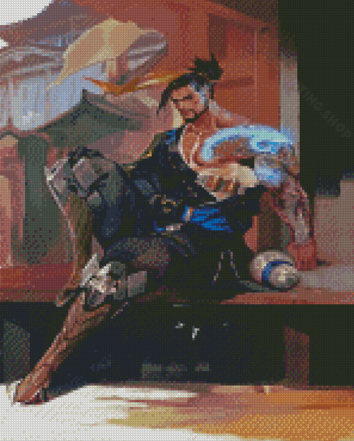 Aesthetic Hanzo Diamond Painting