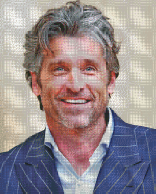 Aesthetic Patrick Dempsey Diamond Painting