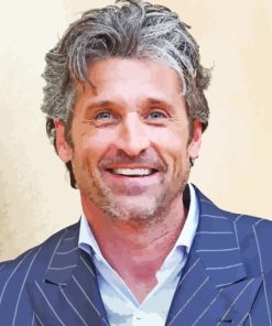 Aesthetic Patrick Dempsey Diamond Painting