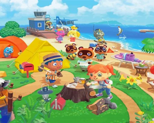 Animal Crossing New Horizons Diamond Painting