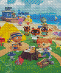 Animal Crossing New Horizons Diamond Painting