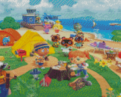 Animal Crossing New Horizons Diamond Painting