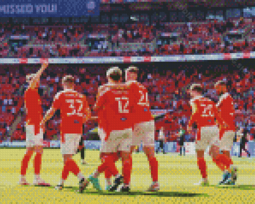 Blackpool Fc Players Diamond Painting