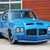 Blue 1971 Gto Judge Diamond Painting