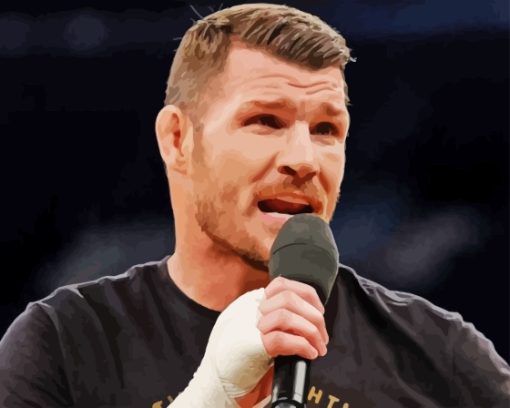 Champion Michael Bisping Diamond Painting