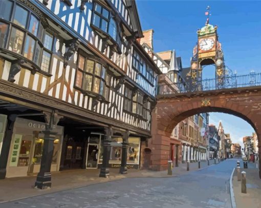 Chester Eastgate Clock Diamond Painting