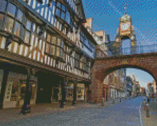 Chester Eastgate Clock Diamond Painting