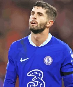 Christian Pulisic Chelsea Diamond Painting