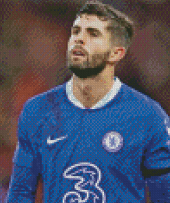 Christian Pulisic Chelsea Diamond Painting