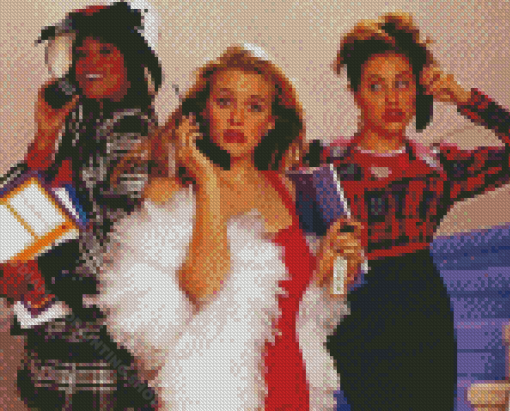 Clueless Characters Diamond Painting