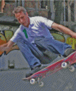 Tony Hawk Diamond Painting