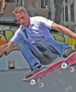 Tony Hawk Diamond Painting