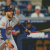 Jose Altuve Diamond Painting