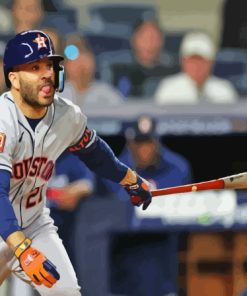 Jose Altuve Diamond Painting