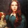 Lady With Dog Diamond Painting