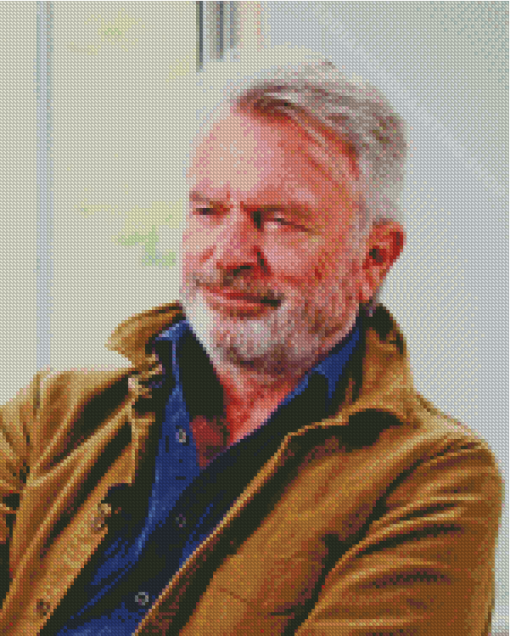 Sam Neill Diamond Painting