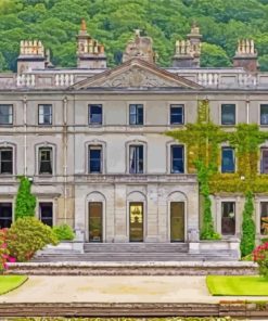 Curraghmore Ireland House Diamond Painting