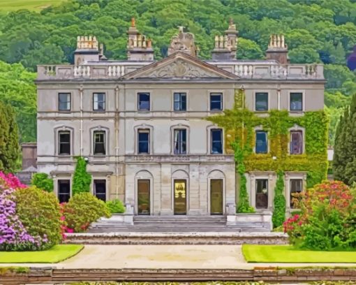 Curraghmore Ireland House Diamond Painting