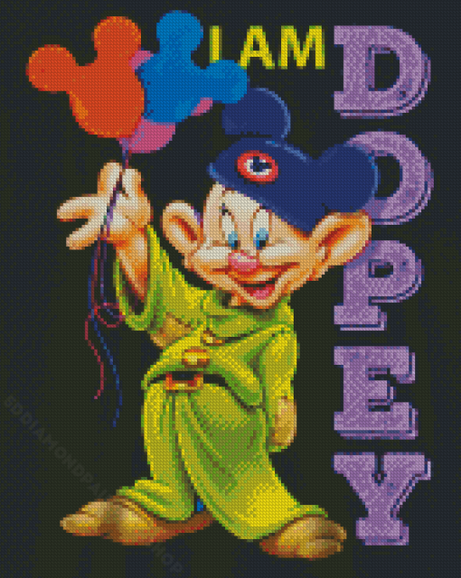 Dwarf Dopey Diamond Painting