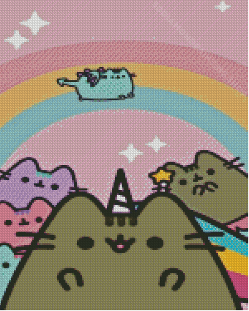 Pusheen Cats Diamond Painting