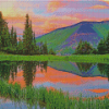 Denver Beautiful Landscape Diamond Painting