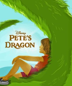 Disney Petes Dragon Movie Poster Diamond Painting