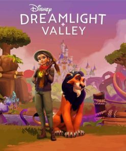 Dreamlight Valley Game Diamond Painting