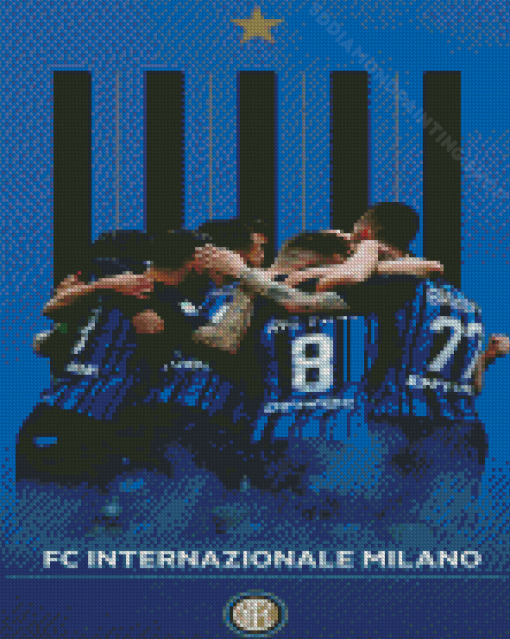 Fc Internazionale Milano Team Diamond Painting