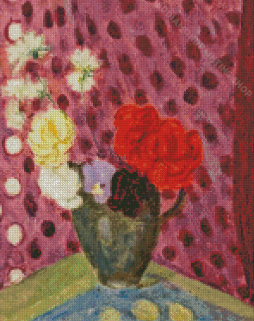 Flowers Vase Vanessa Bell Diamond Painting