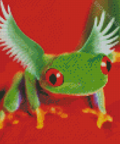 Frog With Wings Diamond Painting