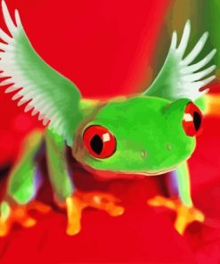 Frog With Wings Diamond Painting