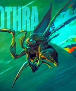 Green Mothra Diamond Painting