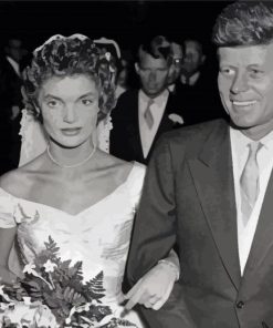 Jfk And Jackie Wedding Diamond Painting