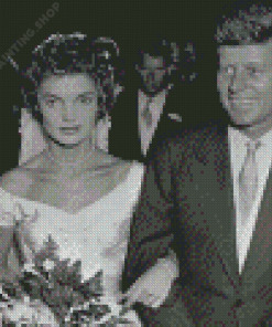 Jfk And Jackie Wedding Diamond Painting