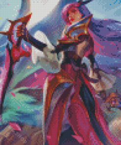 League Of Legends Katarina Diamond Painting