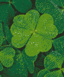 Lucky Leaves Diamond Painting