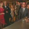 Mad Men Actors Diamond Painting