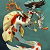 Mermaid Koi Diamond Painting