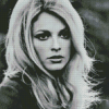 Monochrome Sharon Tate Diamond Painting