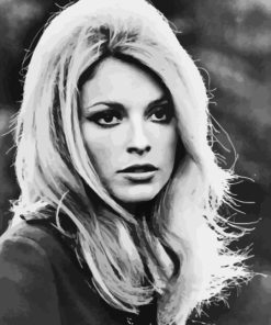 Monochrome Sharon Tate Diamond Painting