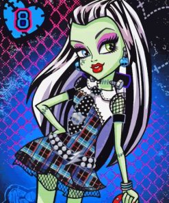 Monster High Frankie Stein Diamond Painting