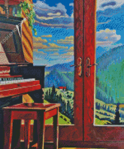 Music Room Diamond Painting