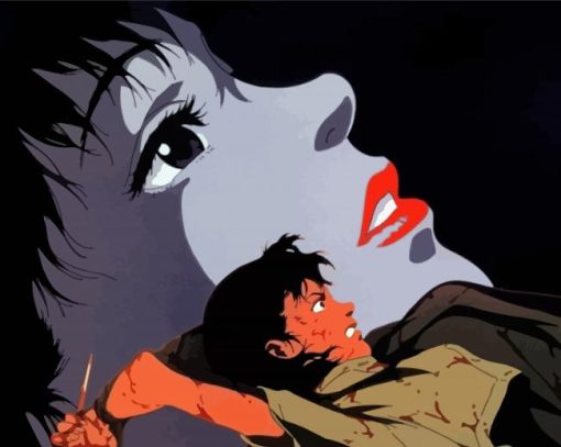 Perfect Blue Animated Film Diamond Painting